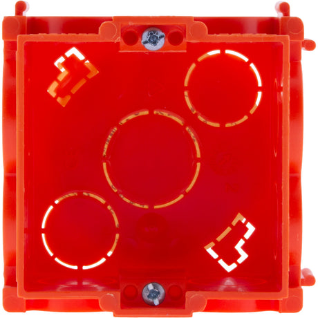 Boîte d'encastrement carrée à sceller à vis IP40 - Capri