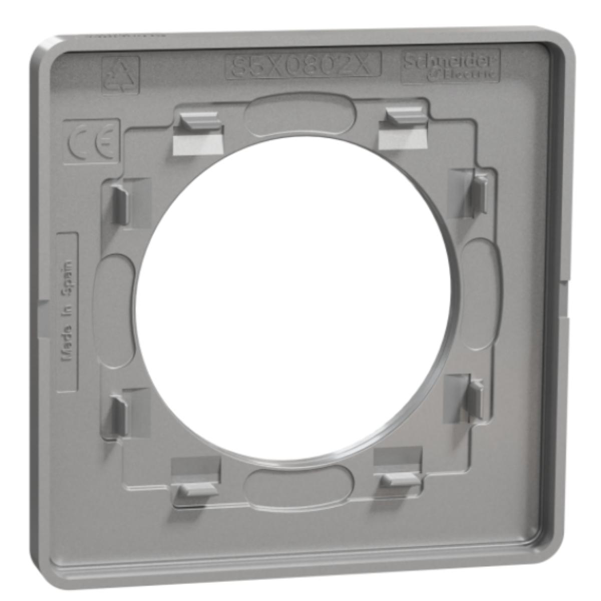 Plaque déco 1 poste - Odace Touch - Schneider