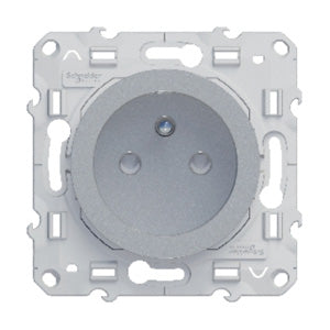 Prise de courant 2P+T à vis - Odace - Schneider