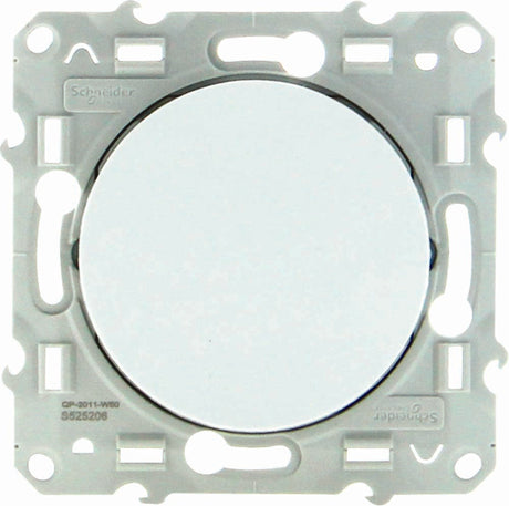 Bouton poussoir 10A à vis - Odace - Schneider