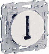 Prise téléphone en T 8 contacts à vis - Odace - Schneider