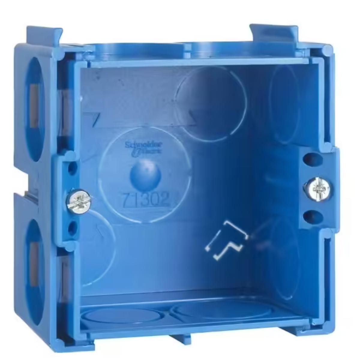 Boîte à sceller carrée 1 poste prof. 40mm - Modulo - Schneider