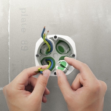 Boîte encastrement étanche 3 postes Ø39mm - Multifix Air - Schneider