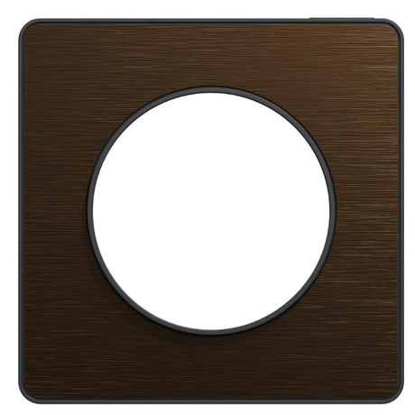 Plaque 1 poste - Odace Touch - Schneider