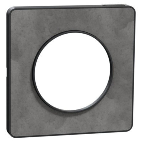 Plaque 1 poste - Odace Touch - Schneider