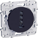 Prise téléphone en T 8 contacts à vis - Odace - Schneider