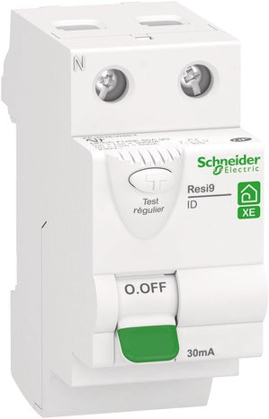 Interrupteur différentiel automatique embrochable - (Type AC - 40A) Gamme XE - Schneider