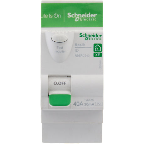 Interrupteur différentiel automatique embrochable Type AC - XE Schneider