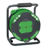 Enrouleur bricolage H05VVF 4 prises - Schneider