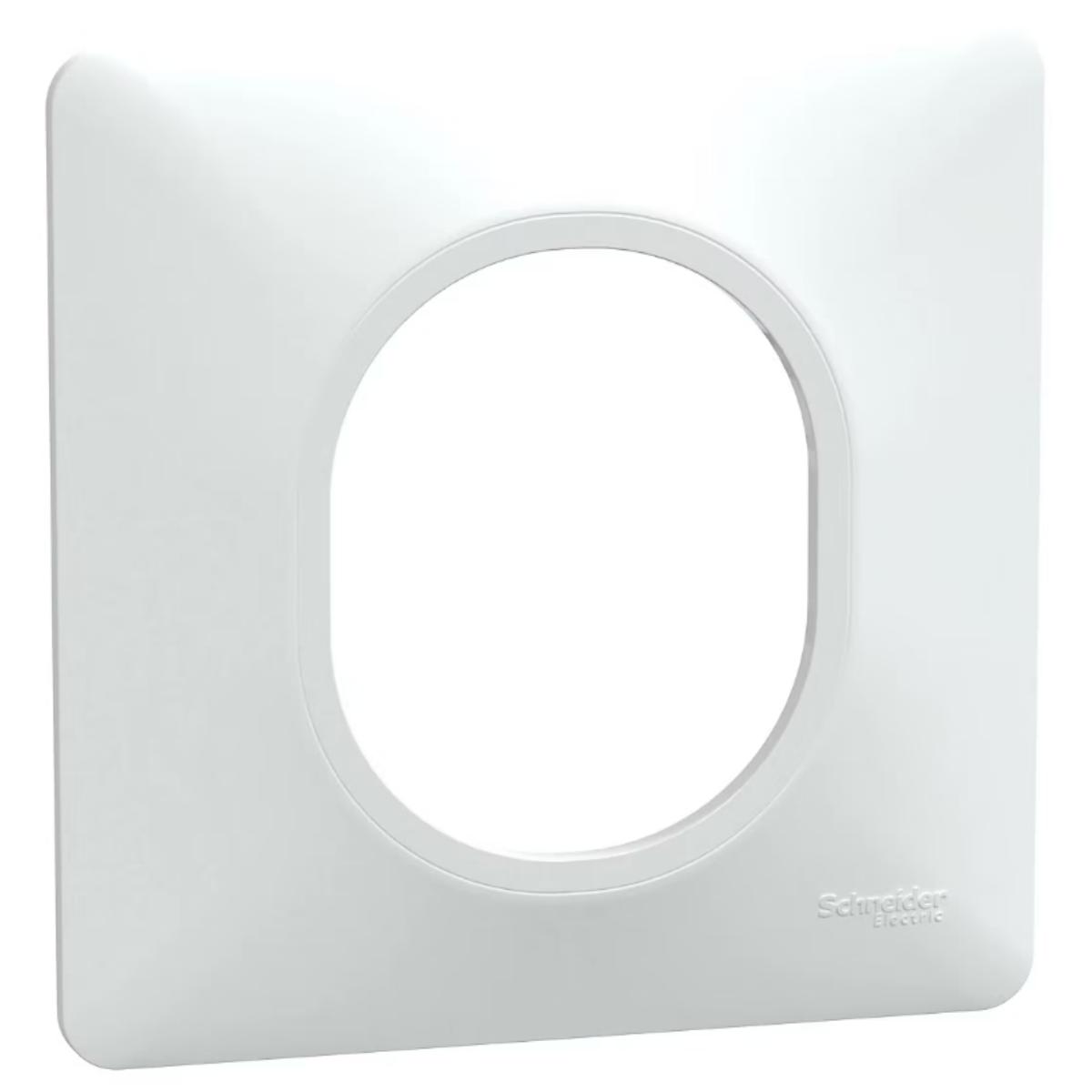 Plaque finition 1 poste - Ovalis - Schneider