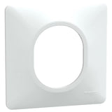 Plaque finition 1 poste - Ovalis - Schneider