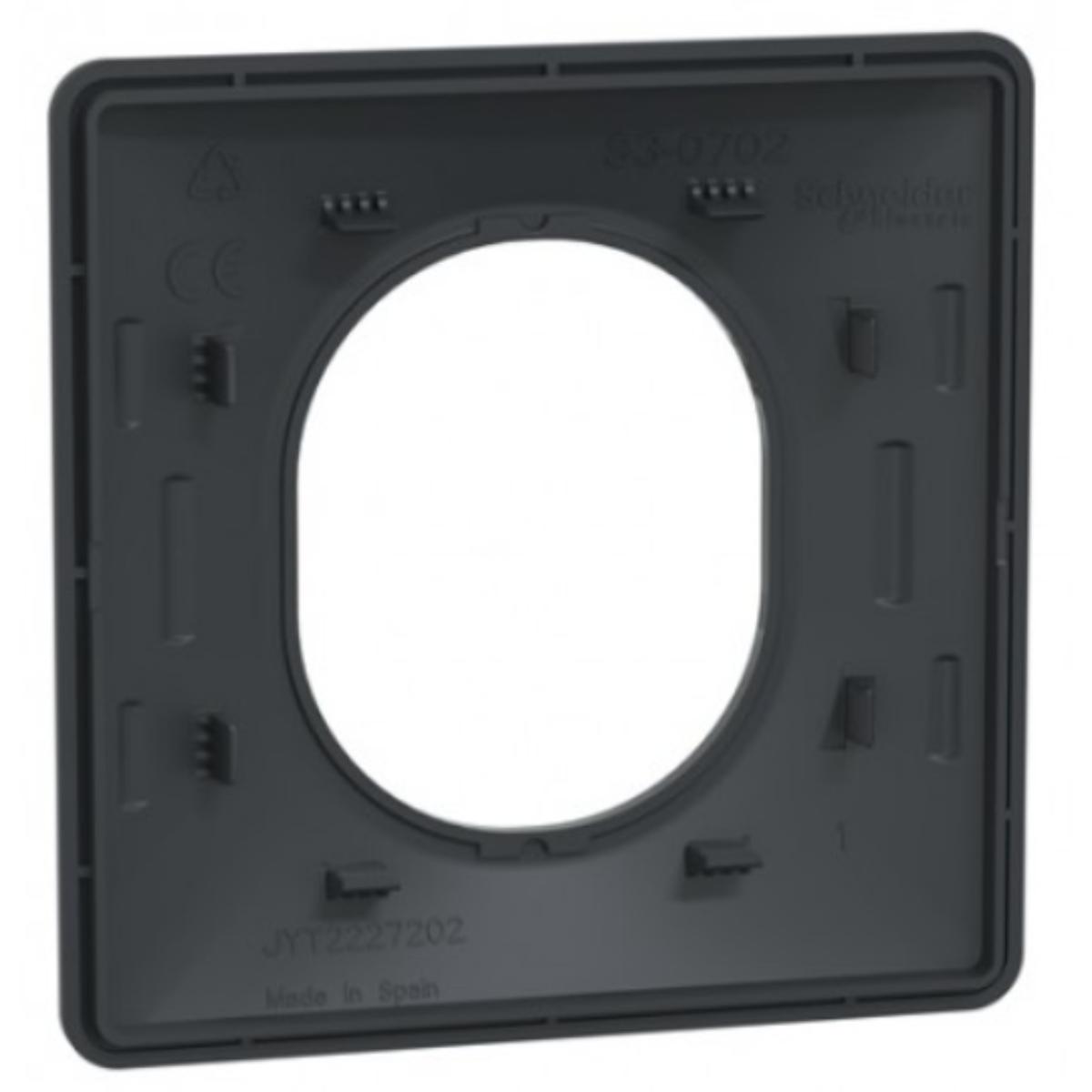 Plaque finition 1 poste - Ovalis - Schneider