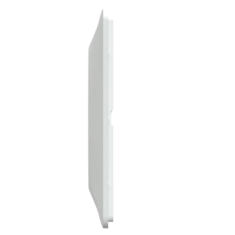 Plaque finition 3 postes horizontale 71 mm Blanc - Ovalis - Schneider
