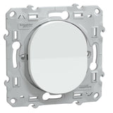 Interrupteur va-et-vient 10A Blanc encastré - Ovalis - Schneider