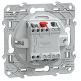 Interrupteur va-et-vient 10A Blanc encastré - Ovalis - Schneider