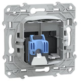 Prise RJ45 cat.6 STP grade 3 anthracite réseaux VDI - Ovalis - Schneider