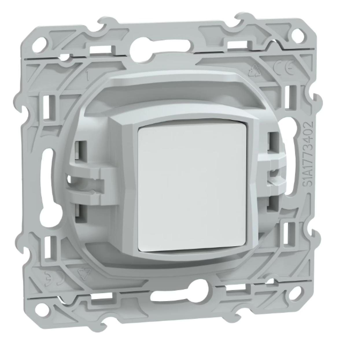 Prise TV simple encastrée Ovalis - Schneider