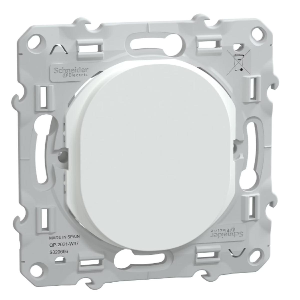 Obturateur appareillage encastré - Ovalis - Schneider