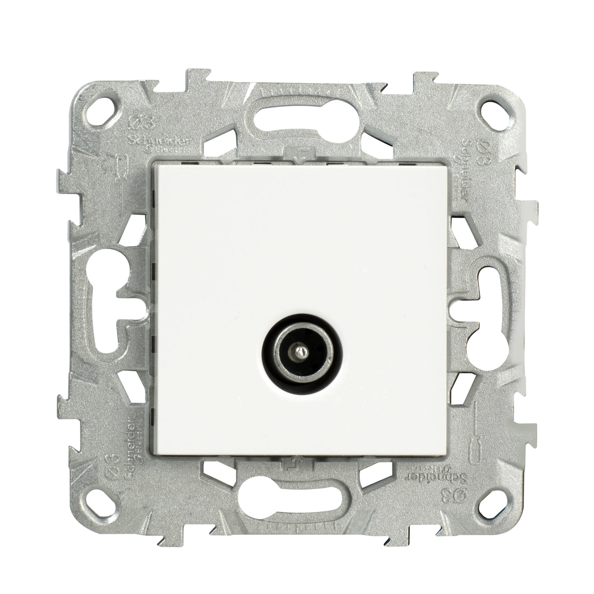 Prise TV simple - Unica - Schneider