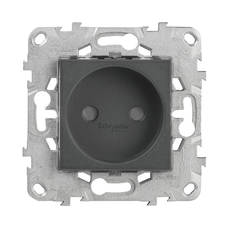 Prise simple 2P bornes à vis 16A - Unica - Schneider