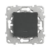 Bouton poussoir + voyant LED 10A - Unica - Schneider