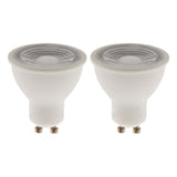 Lot de 2 spots LED GU10 - 5W - Blanc neutre - 400 Lumen - 6500K - A+ - Zenitech