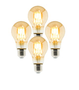 Ampoule déco filament LED ambrée 4W E27 - Zenitech
