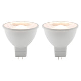 Lot de 2 spots LED GU5,3 350lm 2700K (blanc chaud) - Elexity