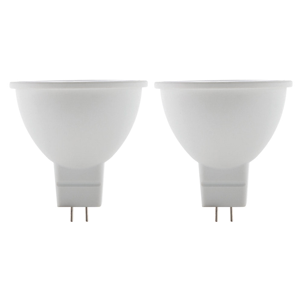 Lot de 2 spots LED GU5,3 350lm 2700K (blanc chaud) - Elexity