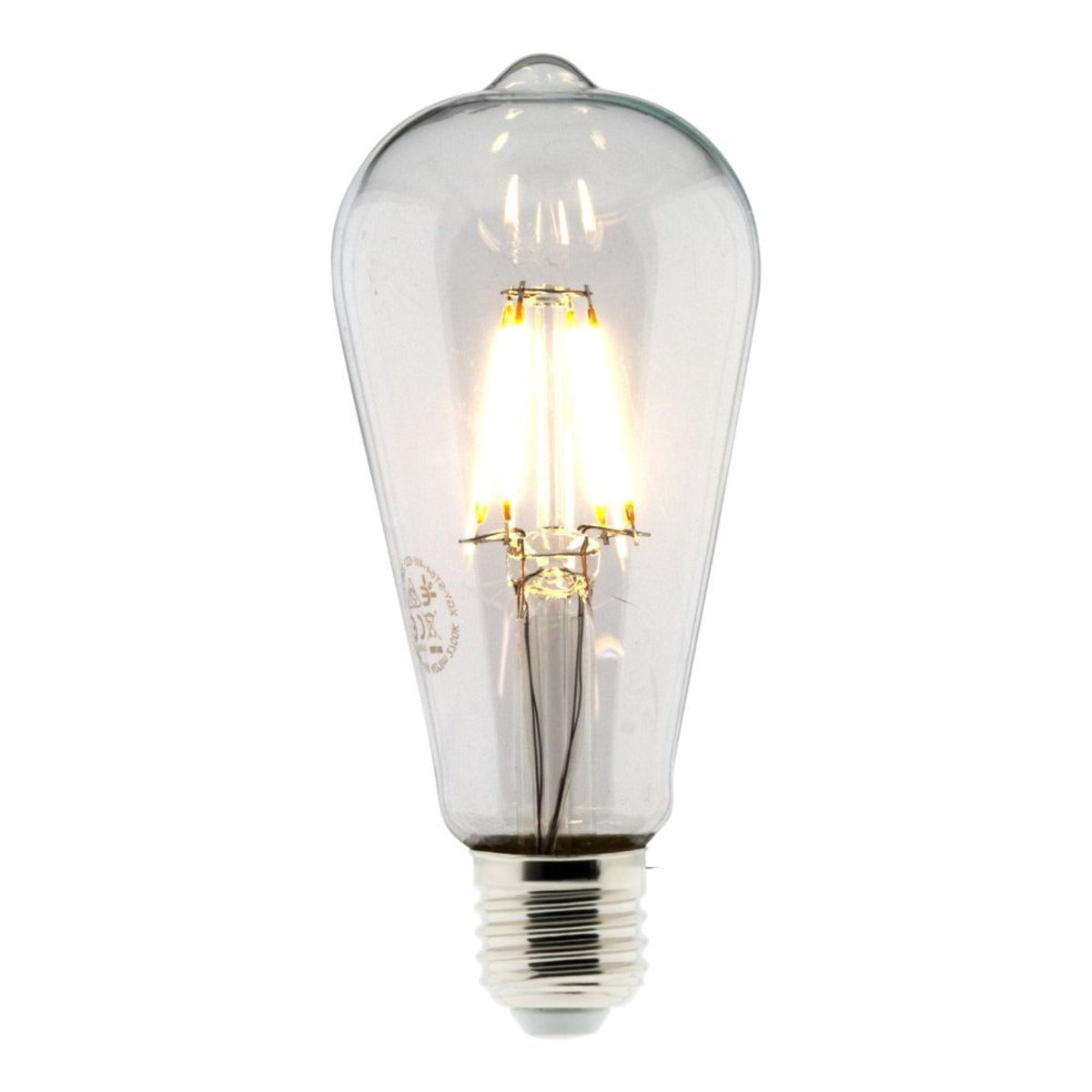 Ampoule Déco filament LED ST64 4W E27 400lm 2700K (blanc chaud)