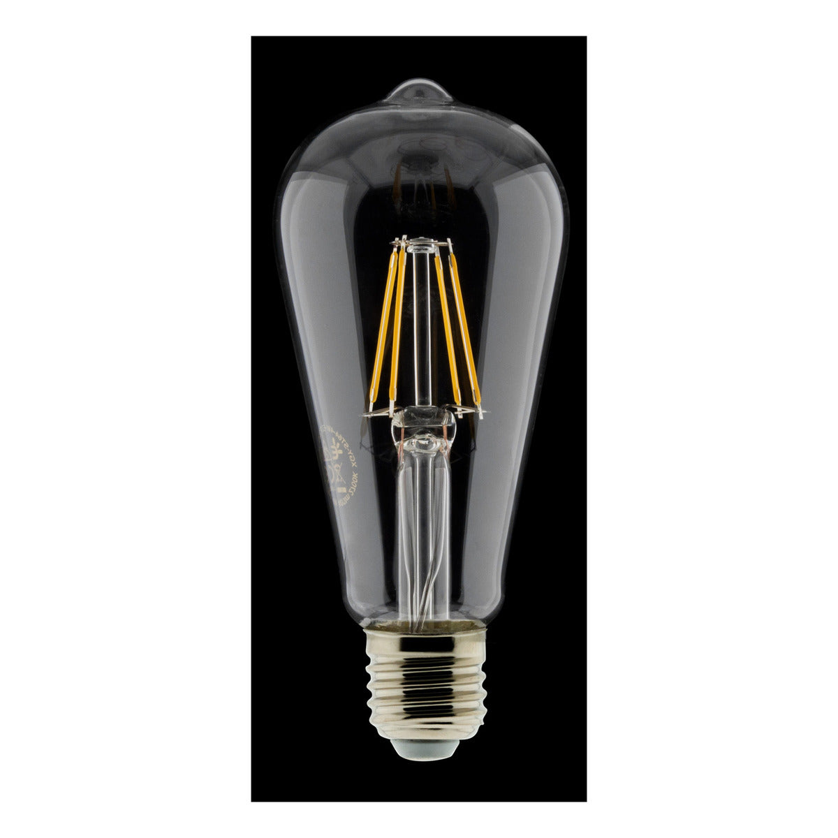 Ampoule Déco filament LED ST64 4W E27 400lm 2700K (blanc chaud)