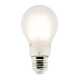 Ampoule déco dépoli filament LED E27 - 4W - Blanc chaud - 400 Lumen - 2700K - A++ - Zenitech