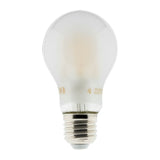 Ampoule déco dépoli filament LED E27 - 4W - Blanc chaud - 400 Lumen - 2700K - A++ - Zenitech