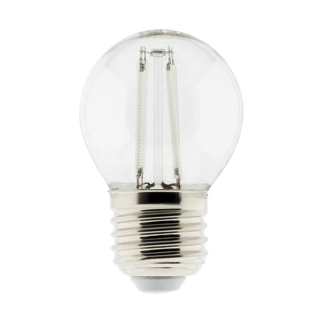 Ampoule LED Déco filament bleu 3W E27 Sphérique - Elexity