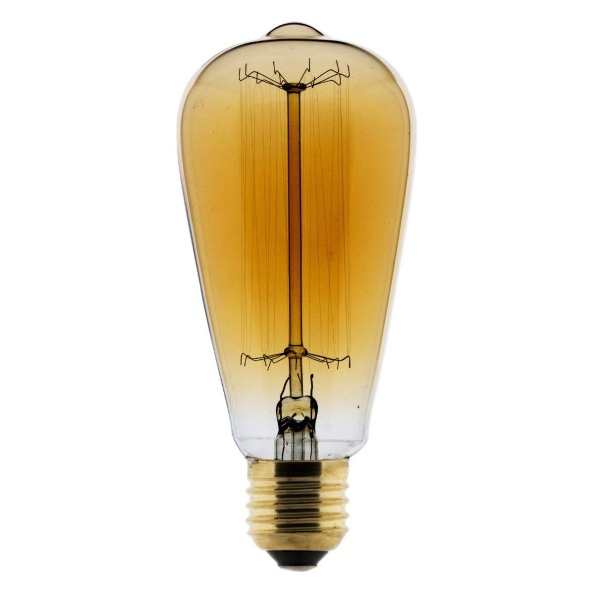 Ampoule Déco filament carbone Edison 25W E27 2700K (blanc chaud)