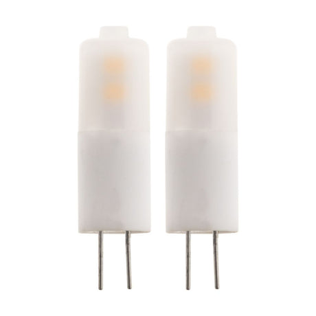 Lot de 2 pépites LED G4 - 1.5W - Blanc chaud - 100 Lumen - 3000K - A+ - Zenitech