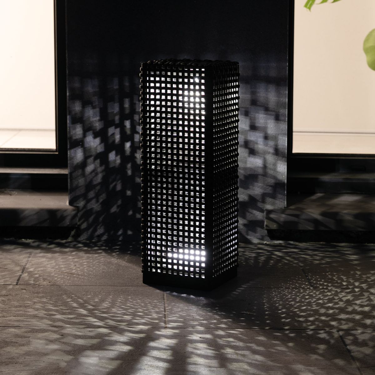 Lampadaire extérieur solaire hauteur 47cm 30lm - Elexity