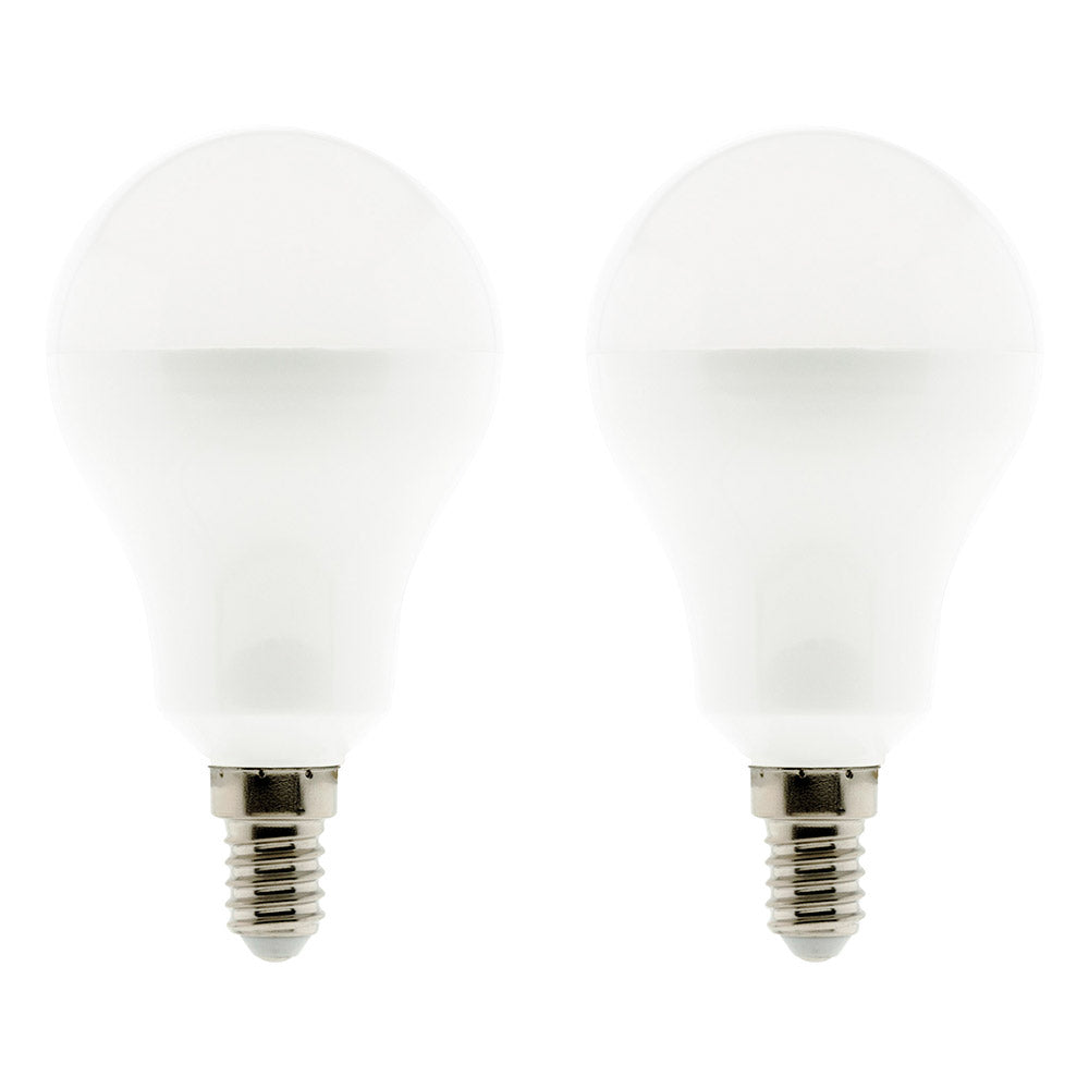 Lot de 2 ampoules LED Standard 10W E14 810lm 2700K (Blanc chaud)