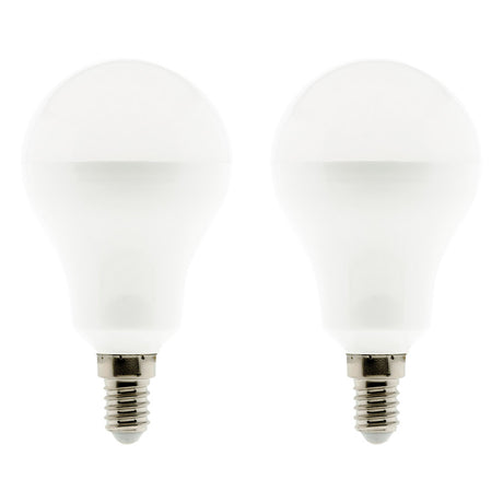 Lot de 2 ampoules LED Standard 10W E14 810lm 2700K (Blanc chaud)