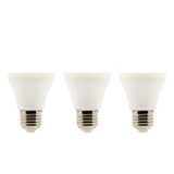 Lot de 3 ampoules LED E27 - 6W - Blanc chaud - 470 Lumen - 2700K - A+ - Zenitech