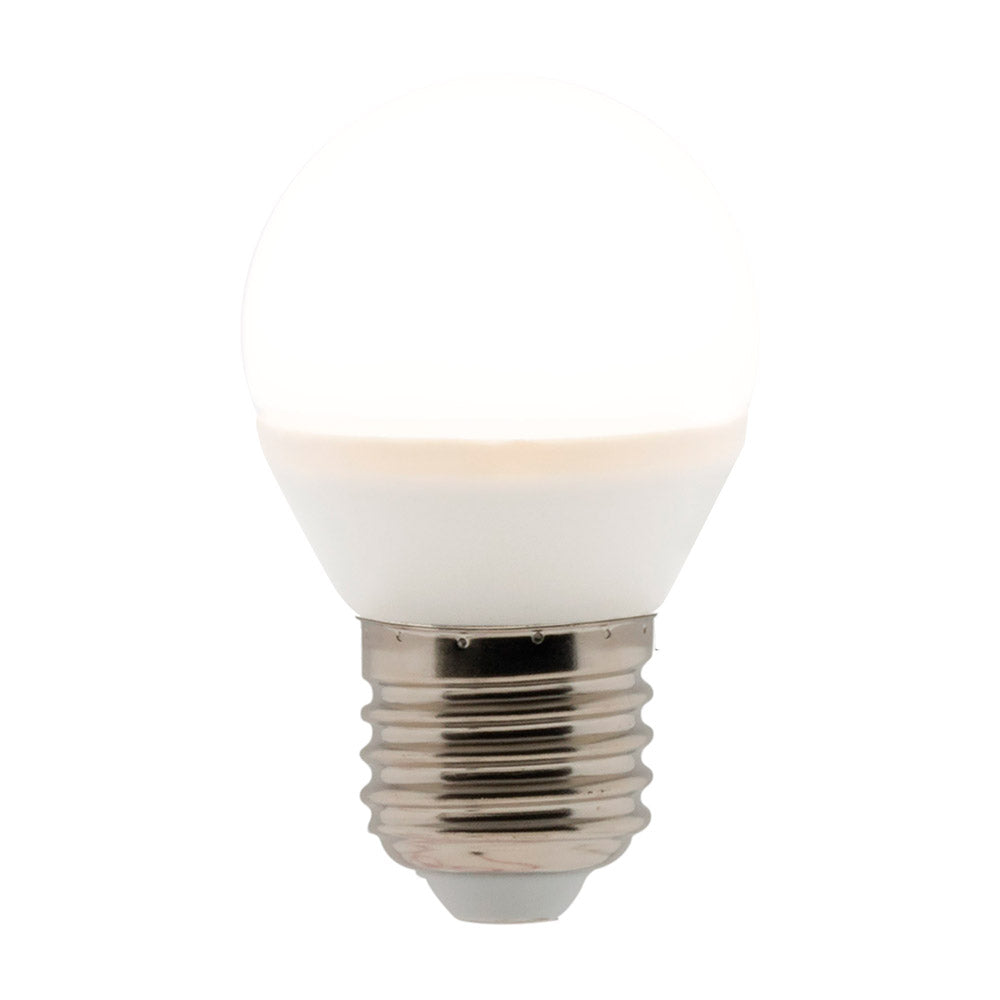Ampoule LED sphérique 5,2W E27 470lm 2700K - Zenitech