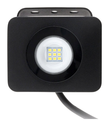 Projecteur LED étanche 10W noir - Elexity