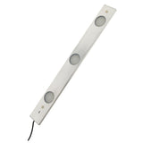 Réglette plate LED 3x 6,2W - Capteur de mouvement - 50cm - Inox brosse