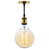 Kit de suspension vintage - métal cuivré - Zenitech