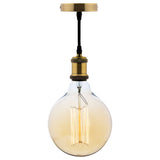 Kit de suspension vintage - métal cuivré - Zenitech
