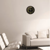 Horloge contraste silencieuse - Orium