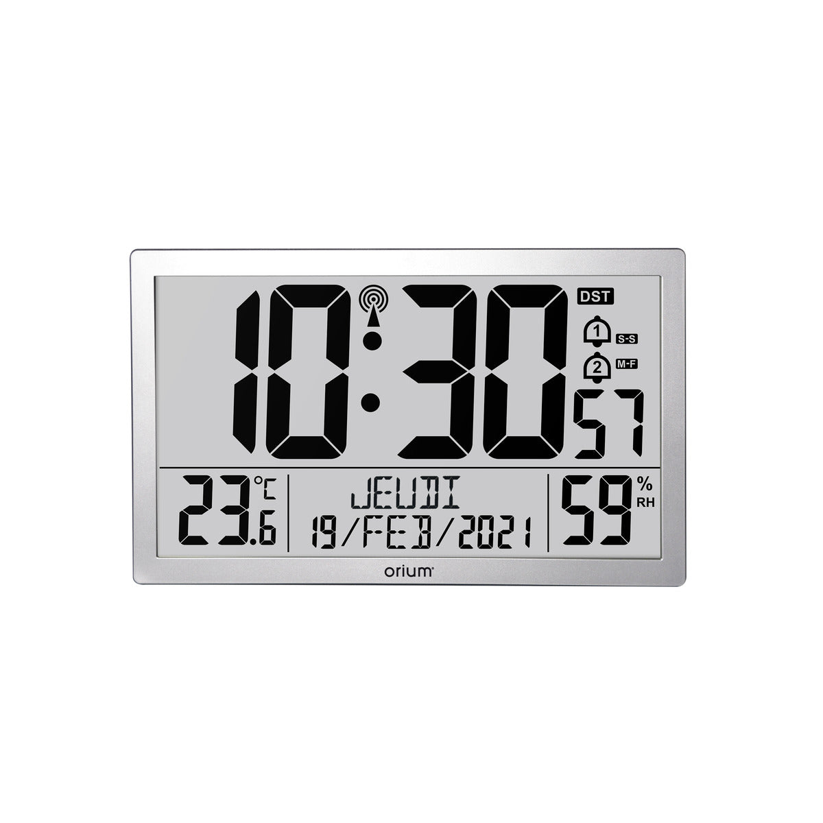 Horloge digitale calendrier RC Giant - Orium