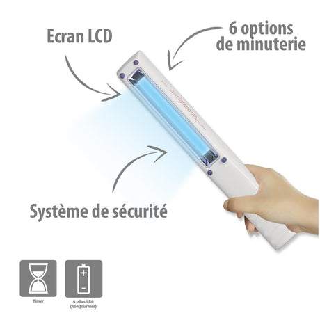 Lampe à désinfection UV Portable Vertex - Orium