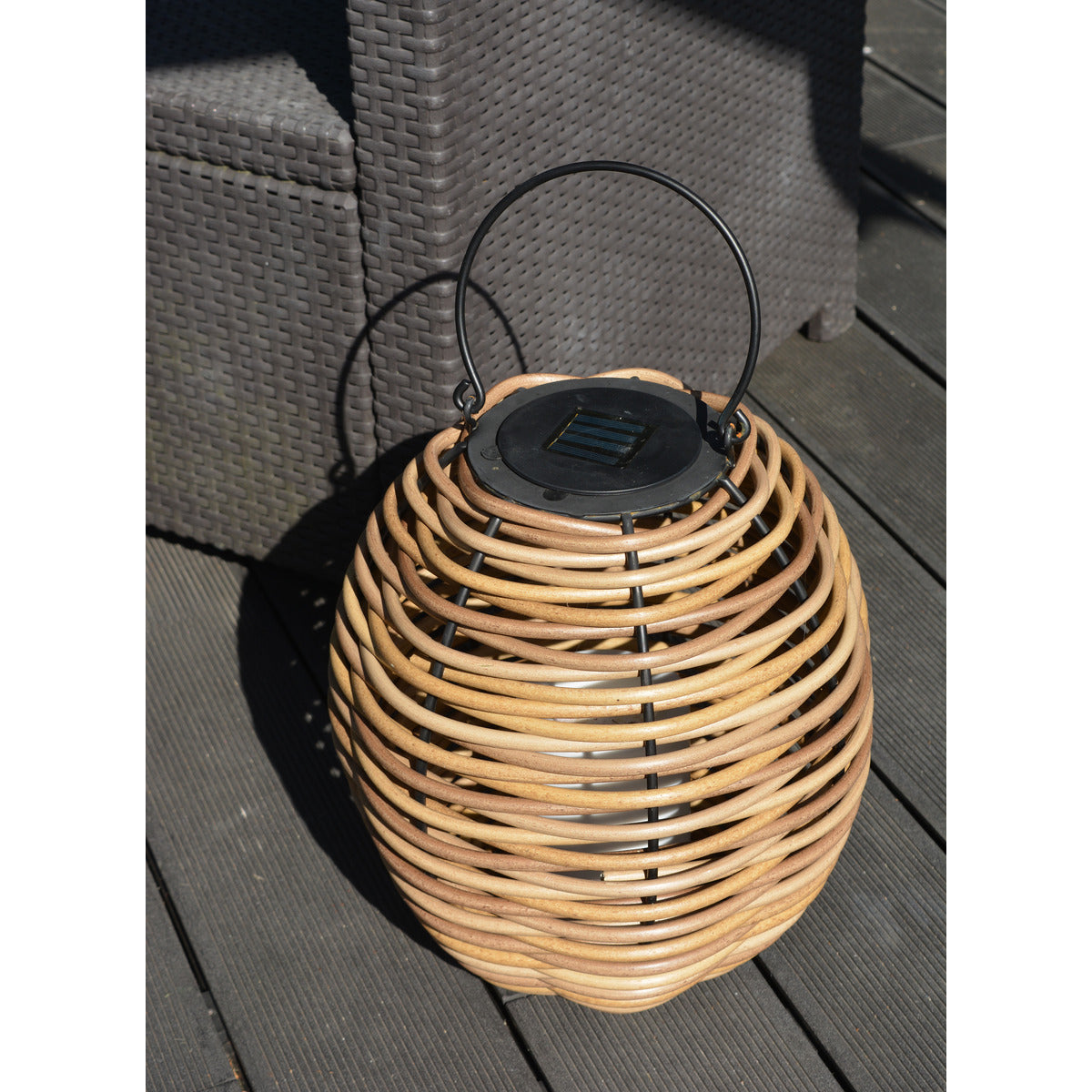 Lanterne solaire tressée Alicia - Orium