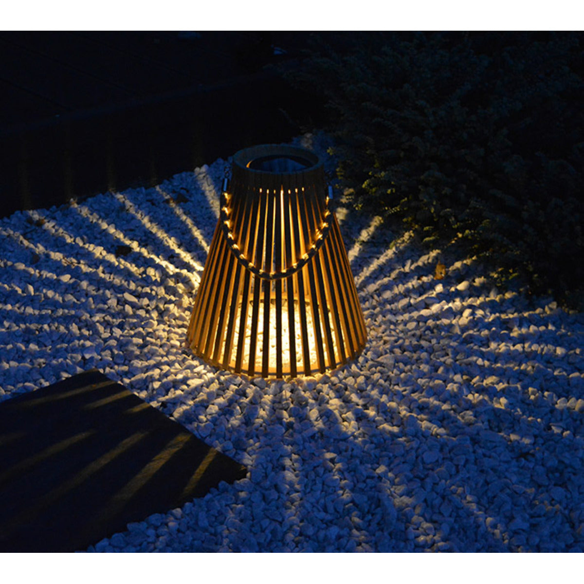 Lanterne solaire bambou Elona - Orium